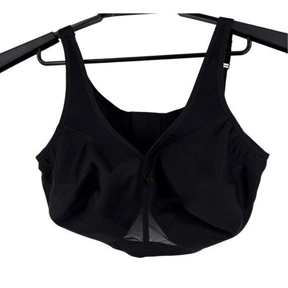 Glamorise 1005 Full-Figure MagicLift Active Wire-free Support bra black 40G - Picture 1 of 5